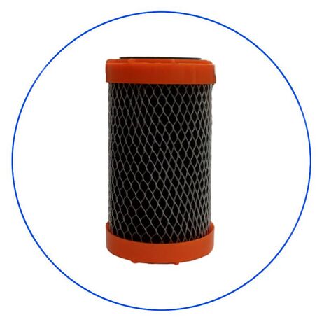 Φίλτρο Συμπαγούς Ενεργού Ανθρακα FCCBL-P 5″ της Aqua Filter