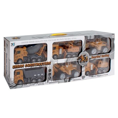 Σετ οχημάτων εργασίας - 6pcs - XLQ-6C - 305218 Σετ οχημάτων εργασίας - 6pcs - XLQ-6C - 305218