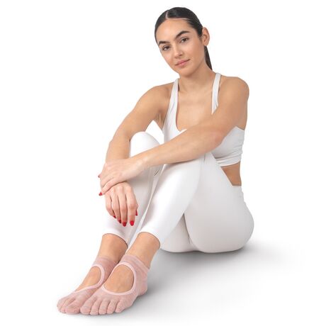 Κάλτσες Pilates Yoga AMILA Pulcherrima Pink Sky 35-38 99851