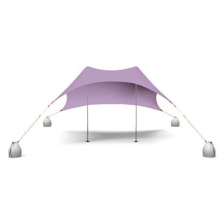 SALTY TRIBE Aeolians Beach Elastic Tent 200x200 cm, Τέντα Παραλίας με Προστασία UV, TRI-078 /Lilac