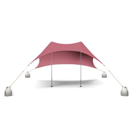 SALTY TRIBE Aeolians Beach Elastic Tent 200x200 cm, Τέντα Παραλίας με Προστασία UV, TRI-077 /Old Rose