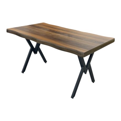 ΤΡΑΠΕΖΙ (TOROS)  ΤΡΑΠΕΖΑΡΙΑΣ 140*70 ΕΚ. ΧΡΩΜΑ ΚΑΡΥΔΙ