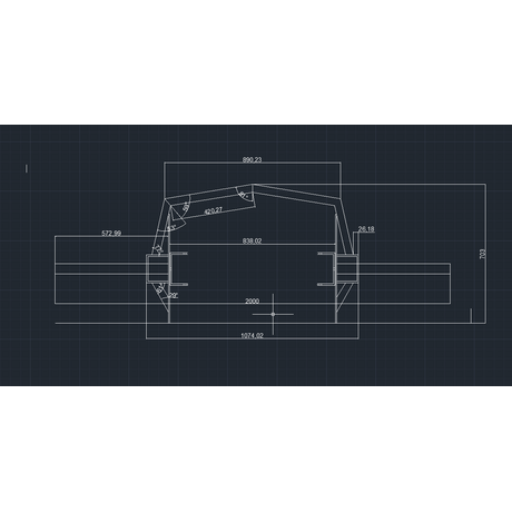 Μπάρα Deadlift / Open Hex Trap BAR (Viking)