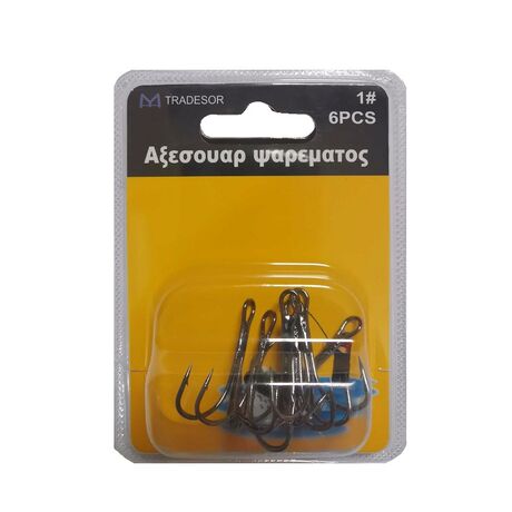 Αγκίστρια - Fishhook - No.6 - 10pcs - 30251
