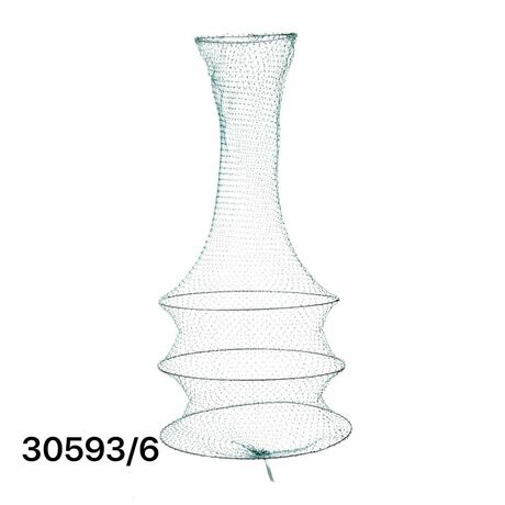 Πτυσσόμενο ψαροκάλαθο φύλαξης ψαριών - Δίχτυ - 60cm - 30593