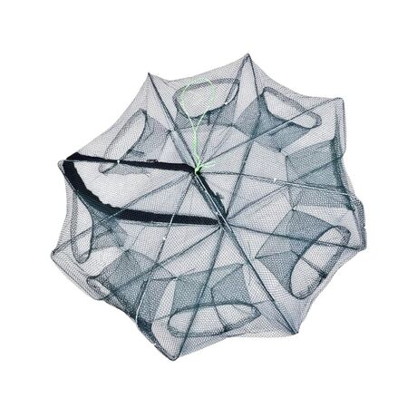 Πτυσσόμενη παγίδα ψαρέματος - Κιούρτος με 8 εισόδους - 23x70cm - 831364 Πτυσσόμενη παγίδα ψαρέματος - Κιούρτος με 8 εισόδους - 23x70cm - 831364