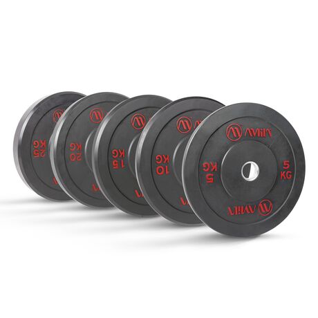 Δίσκος AMILA Black R Bumper Slim 50mm 10Kg 84832