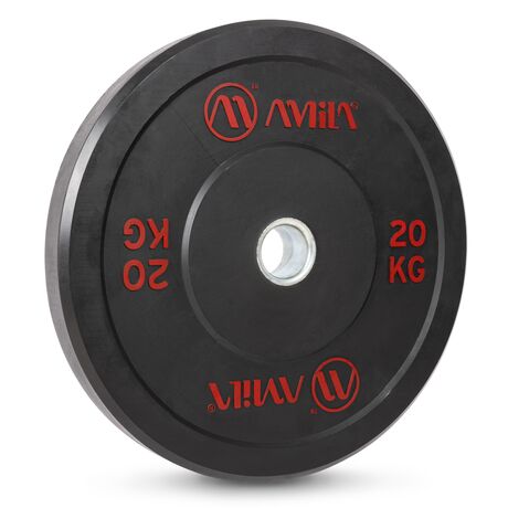 Δίσκος AMILA Black R Bumper Slim 50mm 20Kg 84834