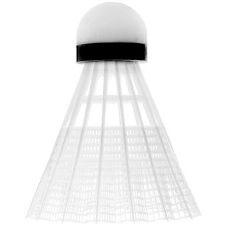 Μπαλάκια Badminton Προπόνησης Νάιλον, χαμηλής ταχύτητας (6 τμχ.) 42073