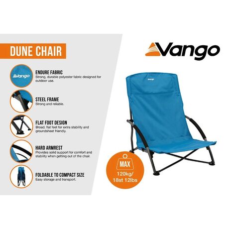 Καρέκλα παραλίας Vango DUNE, CHVDUNE00000004 /Cobalt