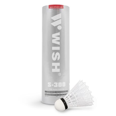 Μπαλάκια Badminton Nylon Shuttlecock S-300 6 τμχ. 42071