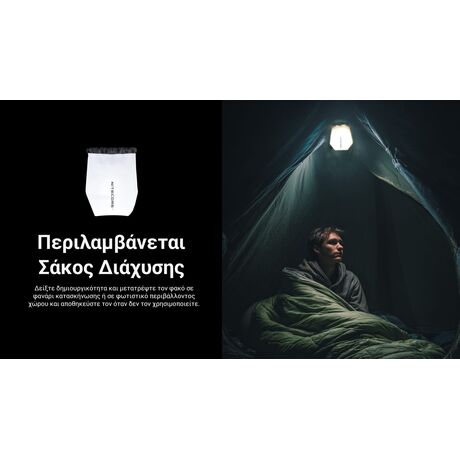 ΦΑΚΟΣ LED NITECORE HEADLAMP UT27 Pro MCT 800Lumens + 2x HBL1500Lion Battery, Black