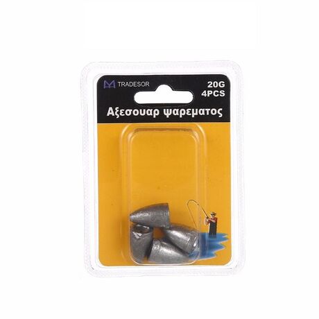 Βαρίδια αλιείας - 30gr - 3pcs - 930141