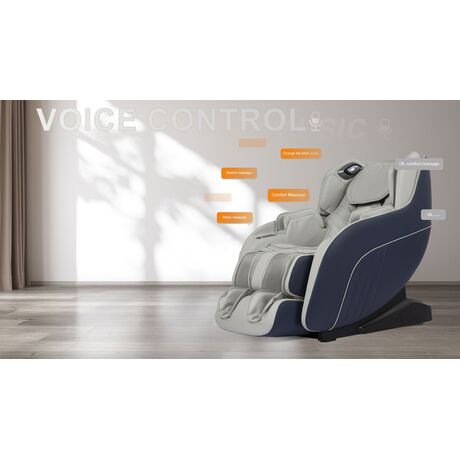 Πολυθρόνα Μασάζ Life Care by i-Rest SL-A196-2 (Γκρι/Μπλε) Μ-833-BL