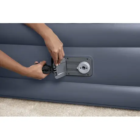 BESTWAY Airbed Tritech SleekFlow™ 2.26x1.52x84cm, Φουσκωτό Στρώμα Ύπνου Διπλό με Εσωτερική Τρόμπα, 67923