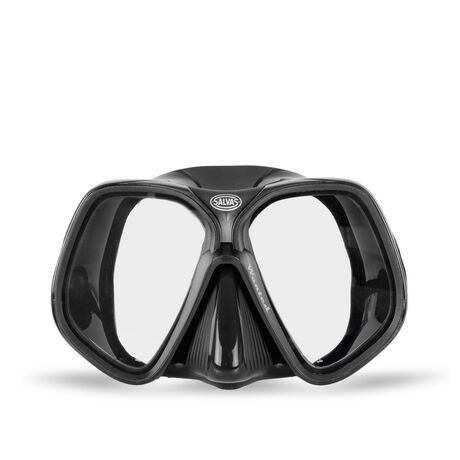 Μάσκα Θαλάσσης Salvas Wanted Black Silicone band 52204
