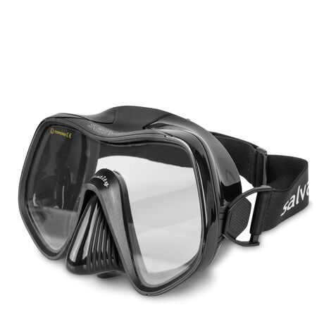 Μάσκα Θαλάσσης Salvas Pacifica Black Softband 52211