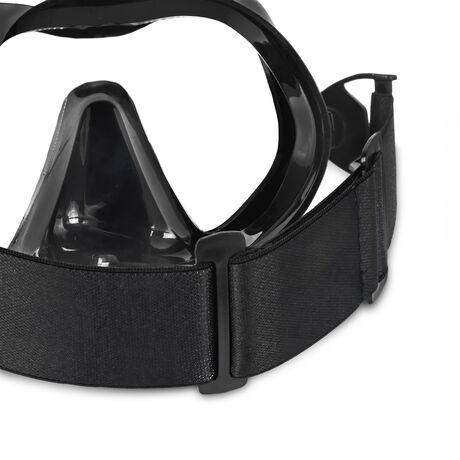 Μάσκα Θαλάσσης Salvas Pacifica Black Softband 52211