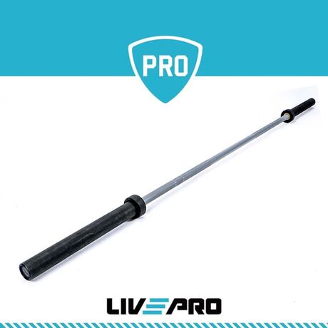 LivePro Ολυμπιακή Μπάρα Hybrid 220cm (8316-GY) 322831600