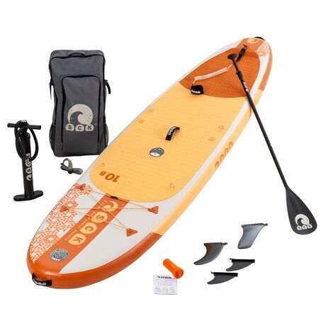 SCK φουσκωτή σανίδα SUP/Windsurf Mare Arioso 10'8" πακέτο Sepia