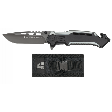 Σουγιάς K25 Tactical folding knife. Grey/noir Σουγιάς K25 Tactical folding knife. Grey/noir