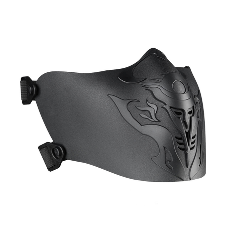 ΜΑΣΚΑ AIRSOFT AMOMAX, Half Face, Black ΜΑΣΚΑ AIRSOFT AMOMAX, Half Face, Black