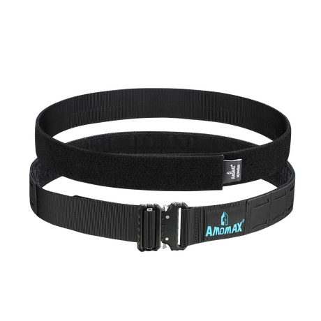 Ζώνη Επιχειρησιακή AMOMAX, Molle, Διπλή, Black, MD Ζώνη Επιχειρησιακή AMOMAX, Molle, Διπλή, Black, MD