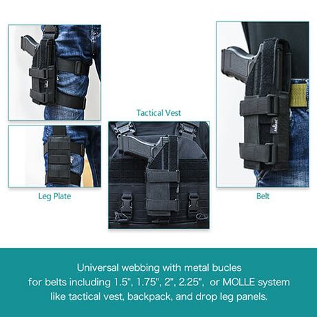 ΘΗΚΗ ΠΙΣΤΟΛΙΟΥ AMOMAX, Συνθ.Ύφασμα,  Glock G17, G19, Hi capa, 1911, Beretta 92, Sig Sauer 226 ΘΗΚΗ ΠΙΣΤΟΛΙΟΥ AMOMAX, Συνθ.Ύφασμα,  Glock G17, G19, Hi capa, 1911, Beretta 92, Sig Sauer 226