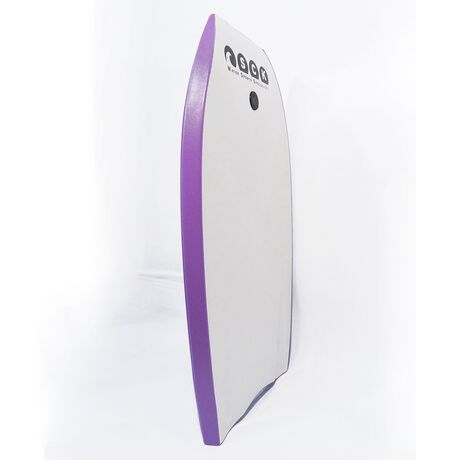 Bodyboard 33'' με leash καρπού μωβ Bodyboard 33'' με leash καρπού μωβ