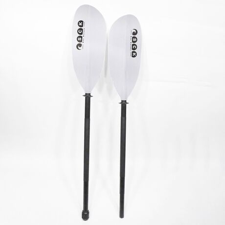 Κουπί καγιάκ ρυθμιζόμενο 222-2325cm Αλουμινίου διαιρούμενο Deluxe - Άσπρο Κουπί καγιάκ ρυθμιζόμενο 222-2325cm Αλουμινίου διαιρούμενο Deluxe - Άσπρο