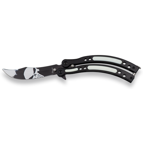 ΣΟΥΓΙΑΣ ALBAINOX SKULLS balisong. Blade 10.20 cm, 02196 ΣΟΥΓΙΑΣ ALBAINOX SKULLS balisong. Blade 10.20 cm, 02196