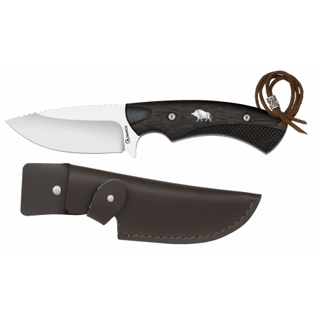 ΜΑΧΑΙΡΙ ALBAINOX Wild boar hunting knife. Leather sheath, 32644 ΜΑΧΑΙΡΙ ALBAINOX Wild boar hunting knife. Leather sheath, 32644