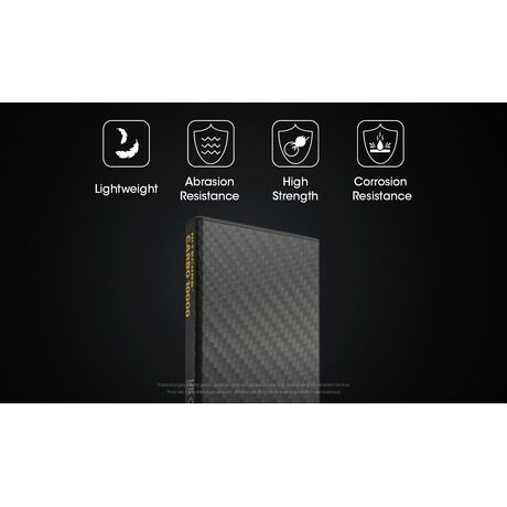 POWER BANK NITECORE CARBO 10000 Carbon Fiber, Fast Charge