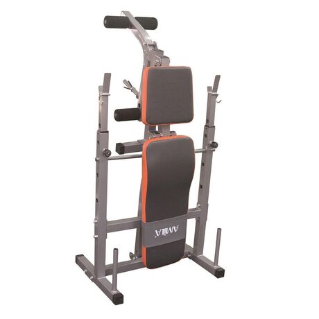 Πάγκος Άρσης Βαρών με Ορθοστάτες Combination Bench AMILA Κωδ. 44250