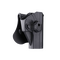 ΘΗΚΗ ΠΙΣΤΟΛΙΟΥ AMOMAX, USP Full size KWA/Umarex & USP Compact GTP9 - Black