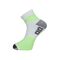 COM.RUNNING SOCKS RUN1 ΜΑΥΡΟ-ΠΡΑΣΙΝΟ S 35-38