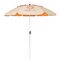 Ομπρέλα Παραλίας Αλουμινίου Escape 2m PE 180gsm UPF50+ Πορτοκαλί 12211